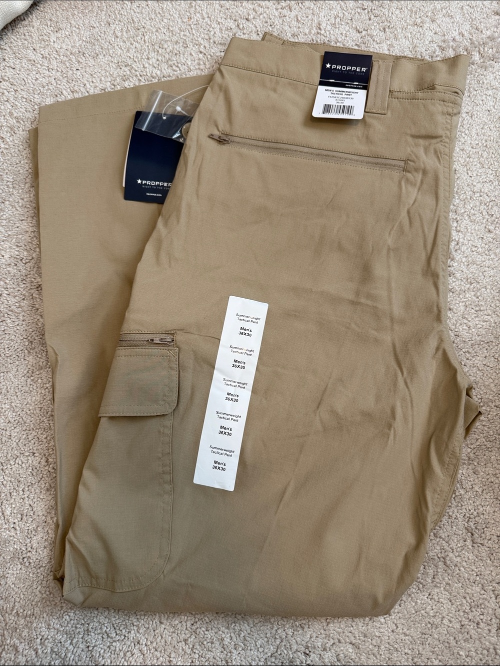 Propper Khaki Men's Tactical Summerweight Pant 36x30